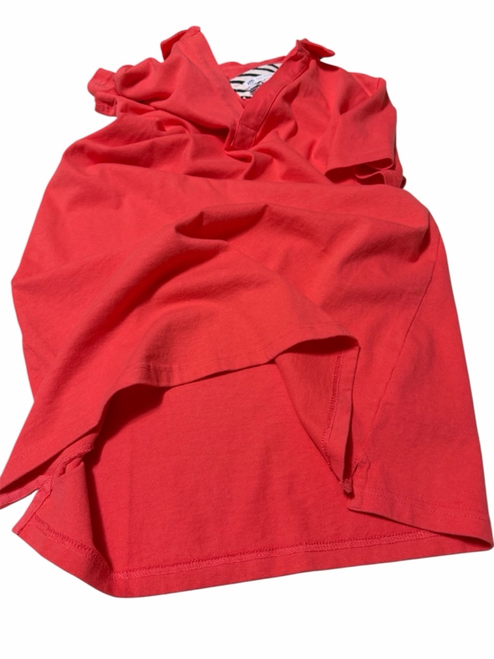 NWT Southern Tide Women's XS Coral Demi Solid Short Sleeve Polo Dress Cotton - Picture 6 of 9